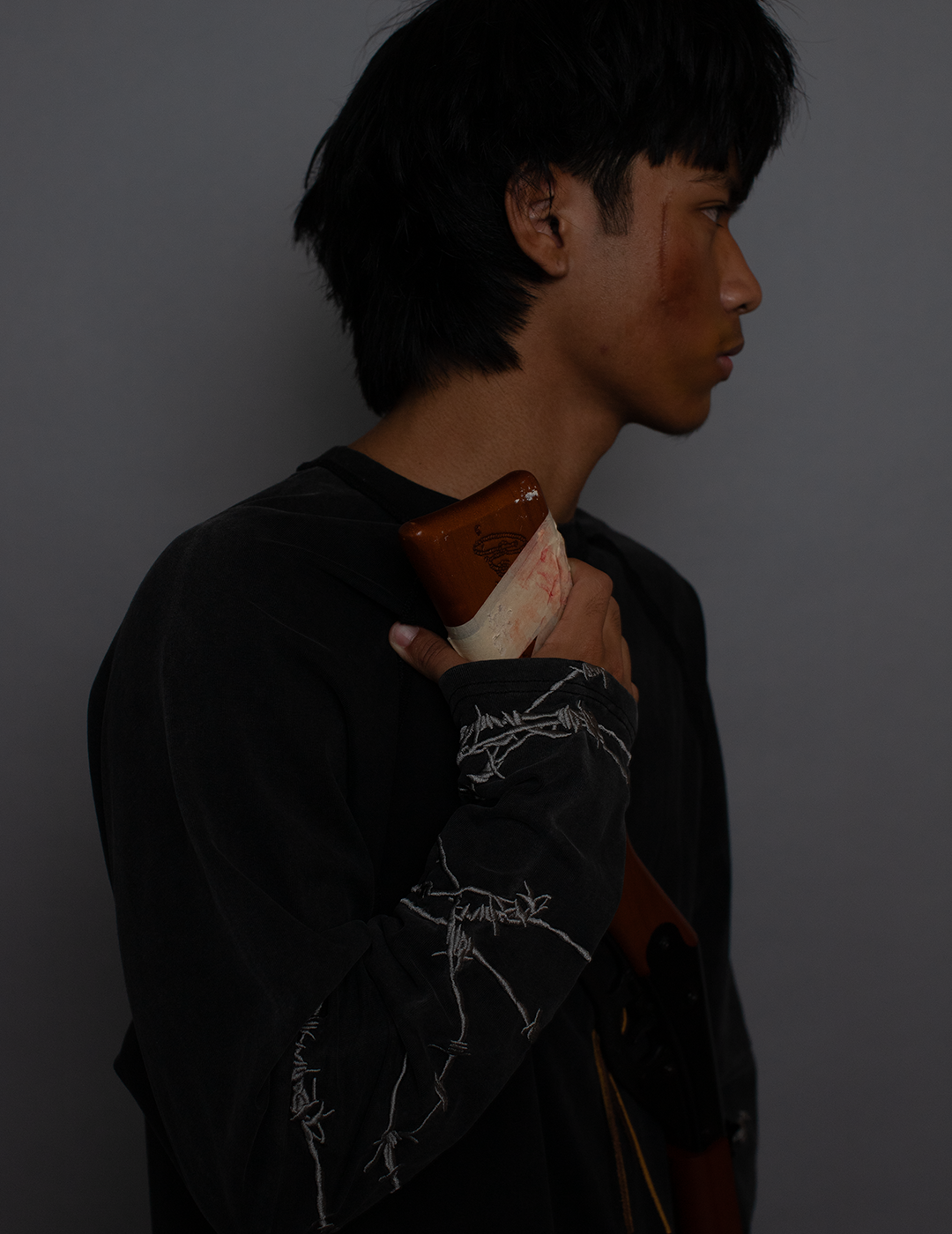 Barbed Wire Long-Sleeve